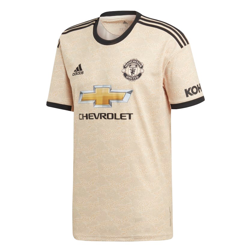 Camiseta Manchester United 2ª Kit 2019 2020 Amarillo